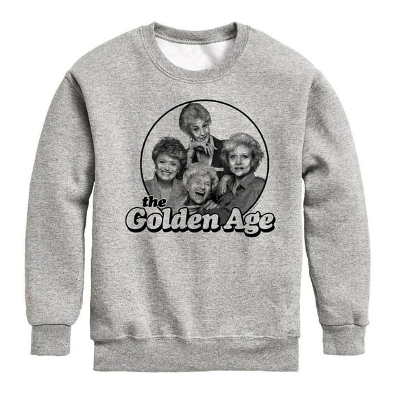 Golden Girls - The Golden Age - Toddler And Youth Crewneck Fleece Sweatshirt