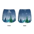 thumbnail image 6 of Goofa Christmas Trees Printed Women 2 in 1 Running Shorts,Quick Dry Athletic Workout Shorts,High Waisted Athletic Shorts with Liner Pockets-Small, 6 of 9