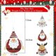 thumbnail image 2 of Colgantes navideños, decoraciones navideñas 6 colgantes de metal para árboles de Navidad, Papá Noel, muñeco de nieve y alce, 2 of 5