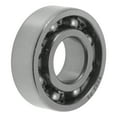 thumbnail image 1 of Unique Bargains 6202 Roulements à Billes Rainures Profondes 15x35x11mm P5 Roulements Lubrifiés Type Ouvert 1 Pce Roue de Scooter Planche à Roulettes Universelle Ton Argent, 1 of 6