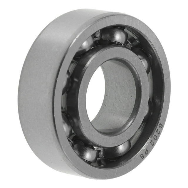 Unique Bargains 6202 Roulements à Billes Rainures Profondes 15x35x11mm P5 Roulements Lubrifiés Type Ouvert 1 Pce Roue de Scooter Planche à Roulettes Universelle Ton Argent