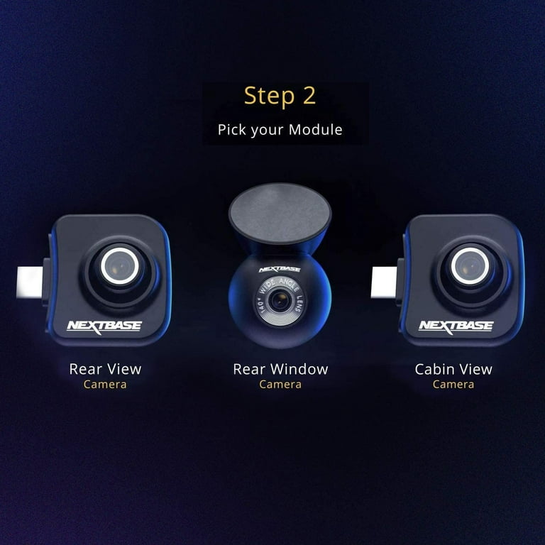 Nextbase 422GW Dash Cam - Full 1440p 30fps Quad HD Recording in Car Camera  in Black-  Alexa Voice Control- WiFi GPS Bluetooth- Parking Mode-  Night Vision 