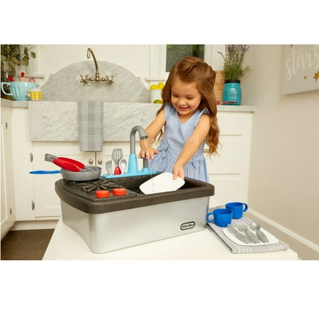 Little Tikes - First Sink & Stove Realistic Pretend Play Appliance for Kids