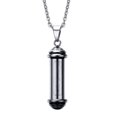 thumbnail image 1 of Collares Conmemorativos Zulema Mancuernas de Oración Budista Acero Inoxidable, 1 of 8