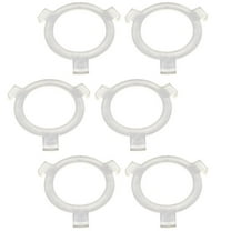 6 Pcs Lampshade Holder Collar Ring Adapter Bulb Base E14 to E27 Adaptor