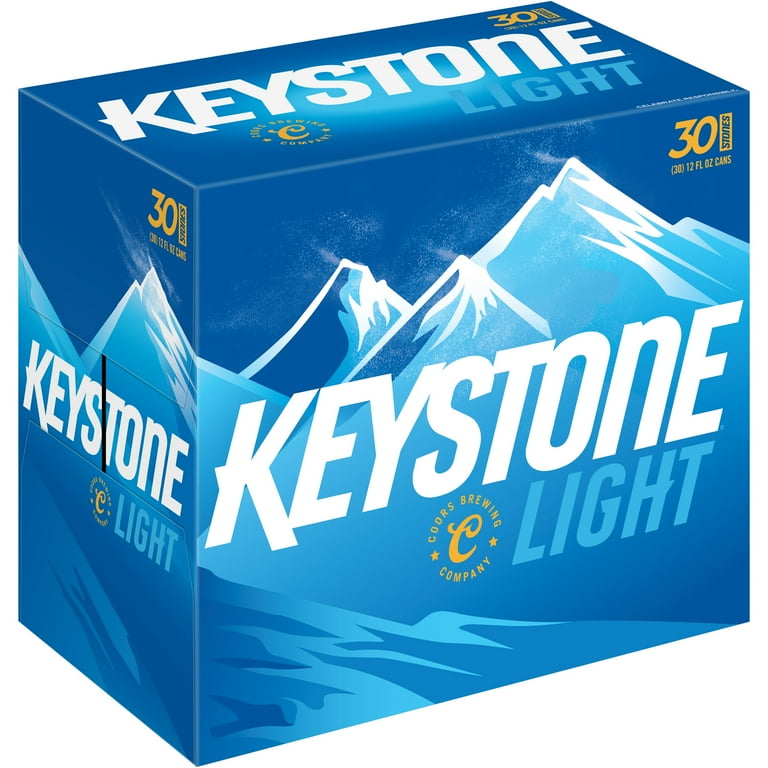 Keystone Light Lager Beer 30 Pack 12