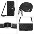 thumbnail image 5 of Crossbody Rhombic Texture PU Case For Sony Xperia 5 V, 5 of 5