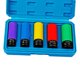 thumbnail image 4 of Juego de llaves de vaso para ruedas, juego de llaves de vaso delgadas con estuche, juego de llaves de vaso protectoras para ruedas, llave de vaso equipo de 5 piezas, 4 of 9