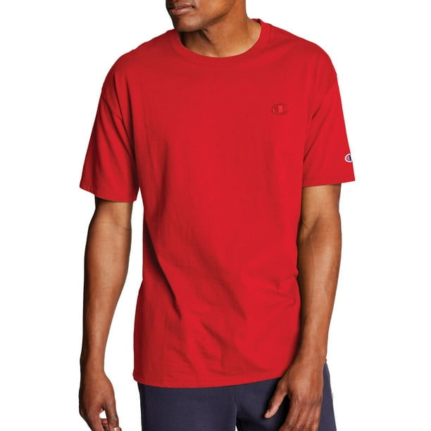 Champion - Champion Men's Solid Classic Jersey T-Shirt - Walmart.com ...