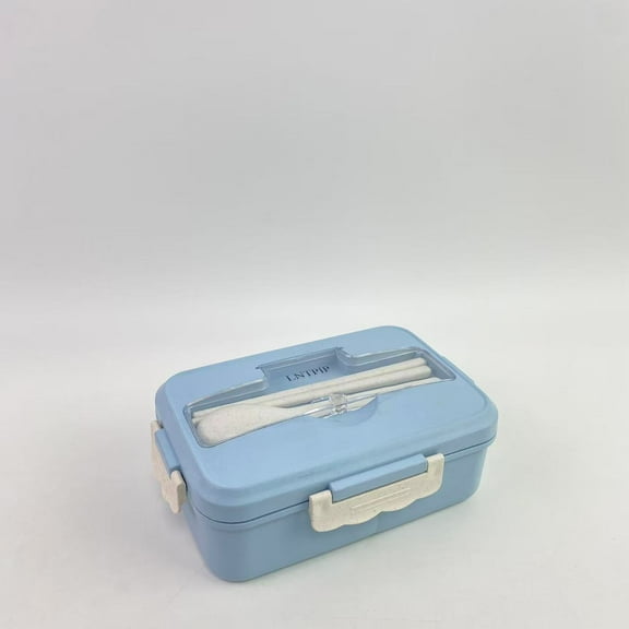 LNTPIP Lunchboxes,Durable Perfect Size for On-the-Go Meal (Blue)