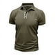 thumbnail image 5 of pstuiky Camisa de manga corta para hombre, Camisa informal de manga corta con botones y cuello vuelto para hombre camisetas de hombre l, 5 of 8