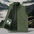 thumbnail image 3 of Fishing Vests for Men Casual Lightweight Outdoor Hiking Work Travel Cargo Vest for Golf Mountaineering, 3 of 3
