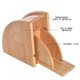 thumbnail image 4 of Caja de almacenamiento de papel de café de madera ma de abanico Soporte de filtro de café de goteo manual, 4 of 10