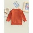 thumbnail image 4 of DcoolMoogl Baby Thanksgiving Outfit Girl Boy Crewneck Gobble Sweatshirt Toddler Pullover Sweater Fall Winter Clothes, 4 of 7