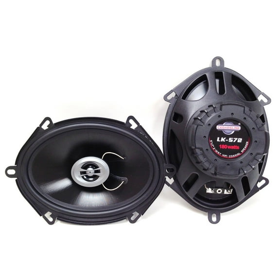 CedarsLink LK-572 5x7" 4 OHM 180 Watts 2-Way Coaxial Speaker Pair