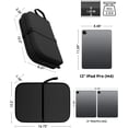 thumbnail image 4 of Gel Seat Cushion Portable Travel Cushions 16.5" x 12" Large Size Super Thick Foldable Chair Lightweight for Car Office Wheelchair Pressure Sores Tailbone Pain Relief, 4 of 4