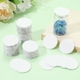 thumbnail image 3 of 500Pcs Flat Round Foam Lid Liners Pressure Sensitive Seals for Cosmetic Bottle Jar Lid Seal White 30x1mm, 3 of 7