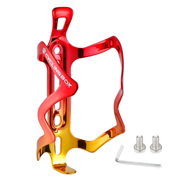 Portabidones bicicleta Jaula para botella de agua para bicicleta, portabotellas de aluminio ligero c Tomshoo Portabidones bicicleta