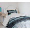 thumbnail image 4 of Ambesonne Hockey Quilted Bedspread Set 2 Pcs, Sport Arena Photo Fans, Twin Size, Multicolor, 4 of 6