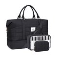 thumbnail image 1 of Bolsos de fin de semana Stuery Puffer para mujer con paquete de calzado y portátil, 1 of 8