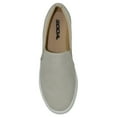 thumbnail image 3 of Soda Flat Women Shoes Slip On Loafers Casual Sneakers Memory Foam Insoles Hidden Platform / Flatform Round Toe HIKE-G PU STO Beige Cobra Snake 9, 3 of 3