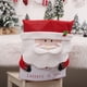thumbnail image 3 of Inteprter Funda para silla de comedor de Navidad, sobre, Navidad, Papá Noel, muebles a prueba de polvo, funda de forro polar para fiesta en Kits de decoración para fiestas Papá Noel, 3 of 6