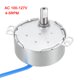 thumbnail image 5 of Motor Síncrono Uxcell 100-127VAC 4-5RMP 50-60Hz 4W Eje Plano Doble CW/CCW, 5 of 5