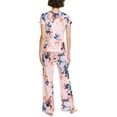 thumbnail image 2 of Nanette Lepore womens  2pc Pajama Shirt & Pant Set, l, Pink, 2 of 3