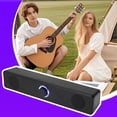 thumbnail image 3 of Barra de sonido inalámbrica for TV con mando a distancia y altavoces duales, altavoz Bluetooth compacto, 3 of 8