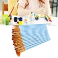 thumbnail image 5 of Dekaim-Pinceles para Pintar con Pelo De Nailon, 20 Uds., Pincel De Acuarela para Artista, Juego De Herramientas De Dibujo, 5 of 5