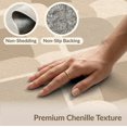 thumbnail image 6 of ODIKA 3'x5' Beige Taupe Geometric Diamond Washable Accent Rug Modern Contemporary Overlapping Circles Dotted Pet Friendly, Non-Shedding Mat for Bedside, Nursery Room, 6 of 7