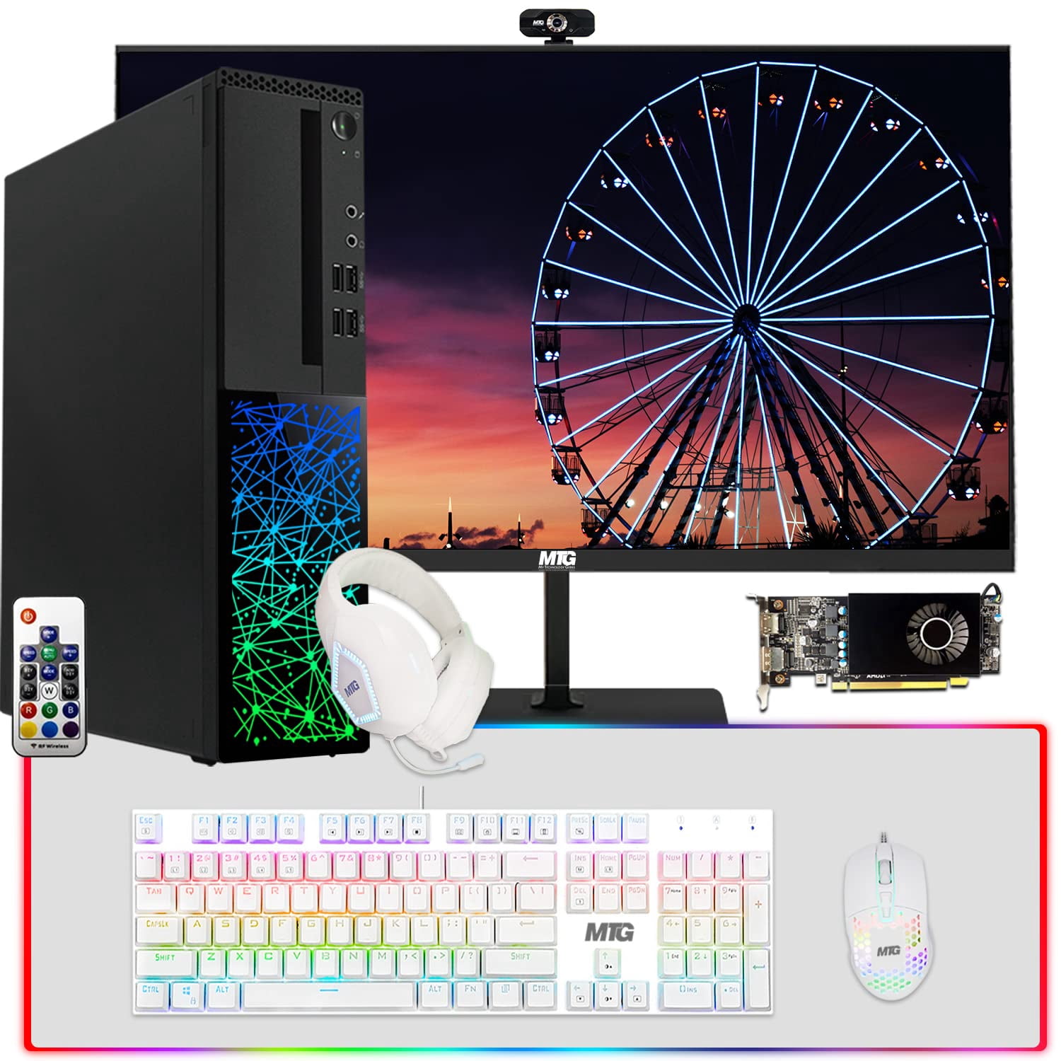 Restored TechMagnet Gaming Desktop PC,Intel i5 6th Gen,Galaxy 6,16GB ...