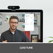 سماعة رأس ستيريو سلكية على الأذن بمنفذ USB من Logitech Zone 750