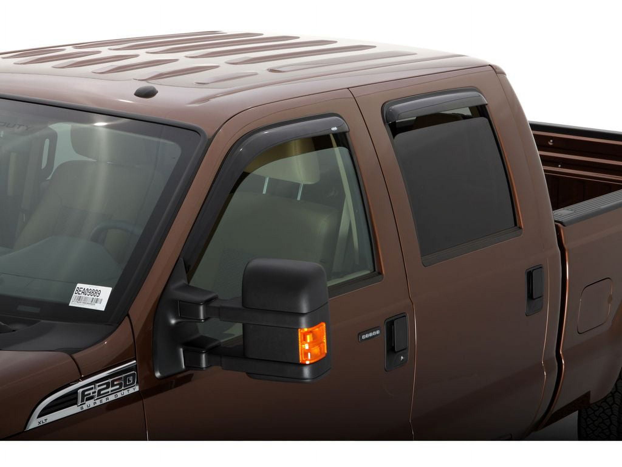 Auto VentShade (AVS) 94522 Tape-On Vent Visors Fit 1999-2016 F250/F350F450/F550 SuperCab
