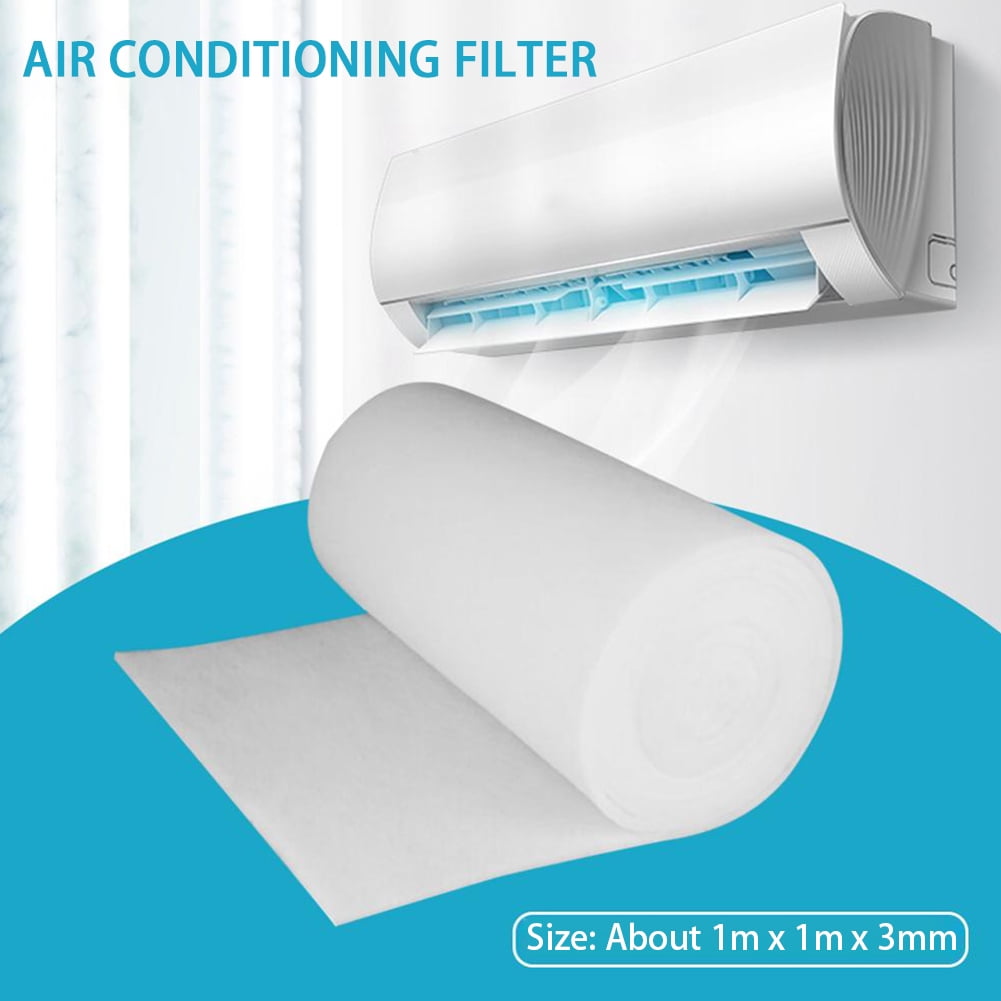 Air Conditioner Activated Carbon Purifier Pre Filter Fabric 1mx1m 3mm 