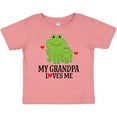 thumbnail image 3 of Inktastic Grandpa Loves Me Frog Boys or Girls Baby T-Shirt, 3 of 5