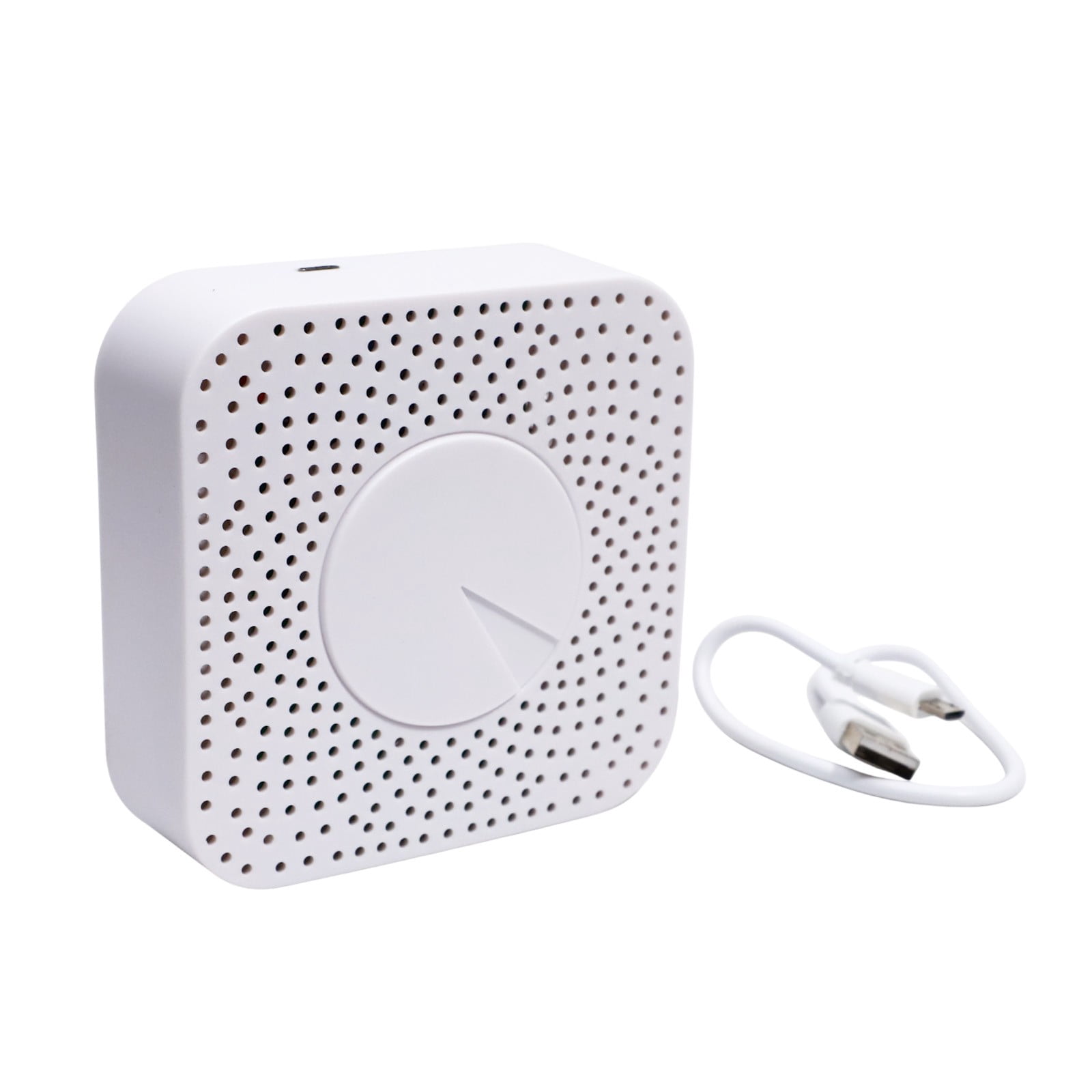 Tuyas Zigbees Smarts Home Air Quality Sensor Vocs Formaldehyde Smarts Air Box, Gas Leak Sensor Security Alarm Zigbees Gateways