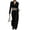 Black #5, variant on WULMLEO Womens 2 Piece Tracksuit Outfits Quarter Zip Long Sleeve Crop Top And Drawstring Wide Leg Pants Loungewear Sets With Pockets Light Gray M