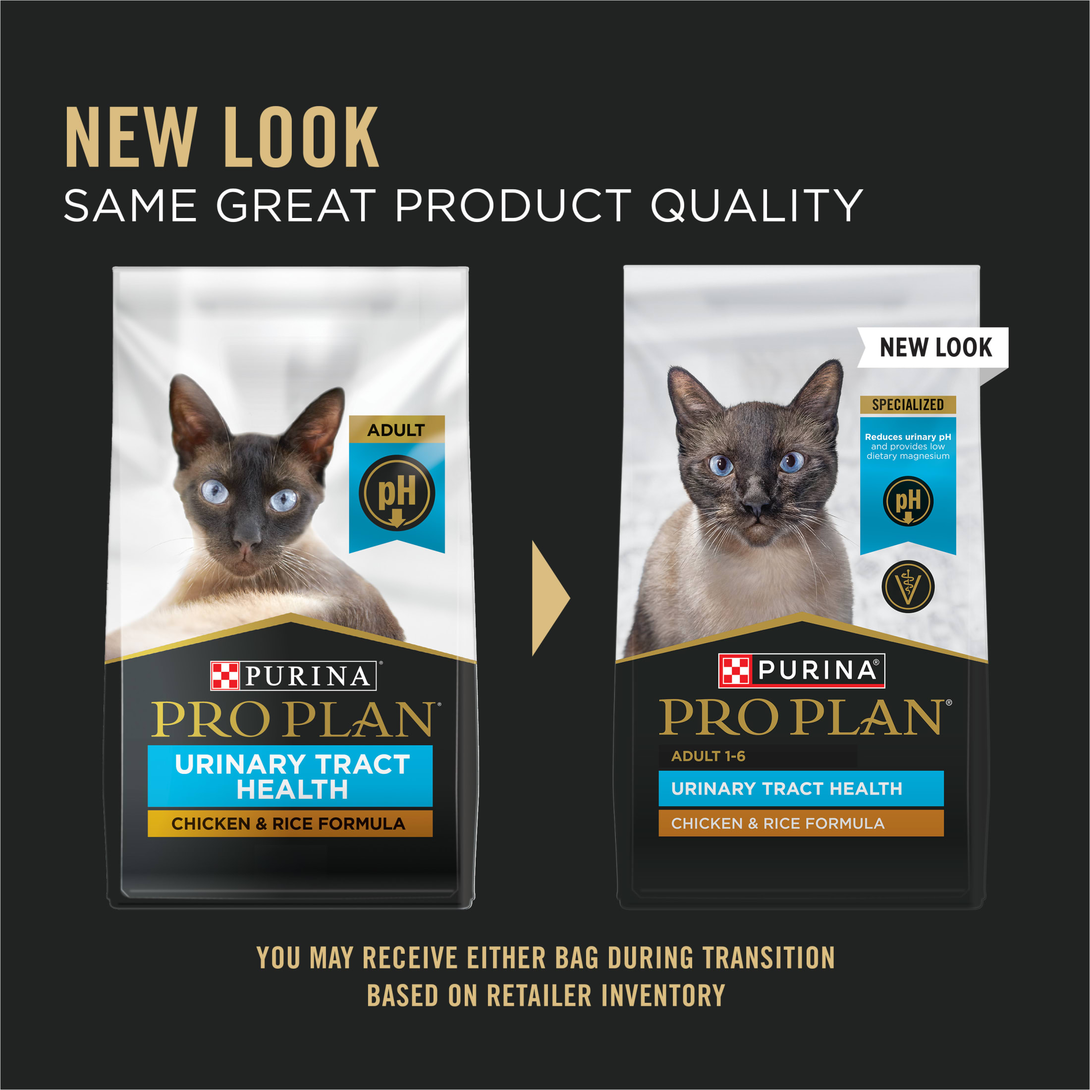 Purina Pro Plan Urinary Tract Health Dry Cat Food, 3.5 lb photo 2