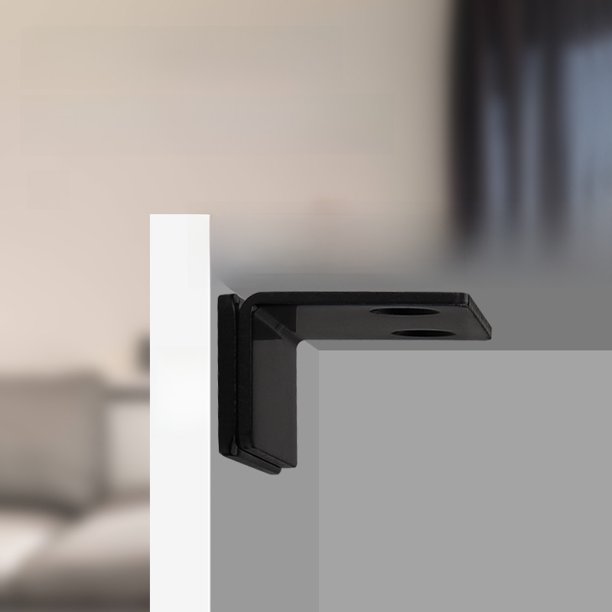 Cerradura de puerta corrediza invisible ultrafina en forma de L con ventosa para armario, cajón, pasta magnética fuerte, antipellizcos
