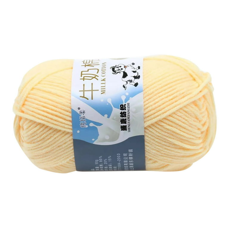 Uheoun Bulk Yarn Clearance Sale for Crocheting, Hand-made DIY Scarf Sweater  Coat Bar Needle Thread Baby Line Cotton Wool 