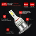 thumbnail image 5 of 4x 8000K LED Headlight Combo Kit Hi/Low + Fog Lights for Dodge Durango 2014-2015, 5 of 5
