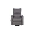 thumbnail image 2 of Topline Home Furnishings Power Lift Recliner, Smoke Grey Fabric, 2 of 9