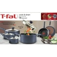 Tfal Cook & Strain NonStick 14Piece Cookware Set, Recycled Aluminum