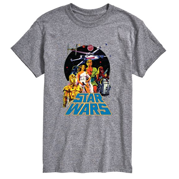 Star Wars - Marker Poster Short Sleeve Graphic T-Shirt