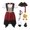 Pink, variant on Pirate Cosplay, Pirate Costume, Pirate Outfit, Pirate Roleplay, Pirate Cos, Deluxe Pirate Princess Costume Buccaneer Costume Set for Halloween Party Dress Up-Top Pants Hat 5 Props, Pink L