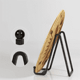 thumbnail image 4 of LEEYNEER 3 Inch Plate Stands for Display Metal Frame Holder Stand Picture  Decorative Plate  Book  Photo Easel, 4 of 6