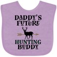 thumbnail image 3 of Inktastic Daddy Future Hunting Buddy Boys or Girls Baby Bib, 3 of 4