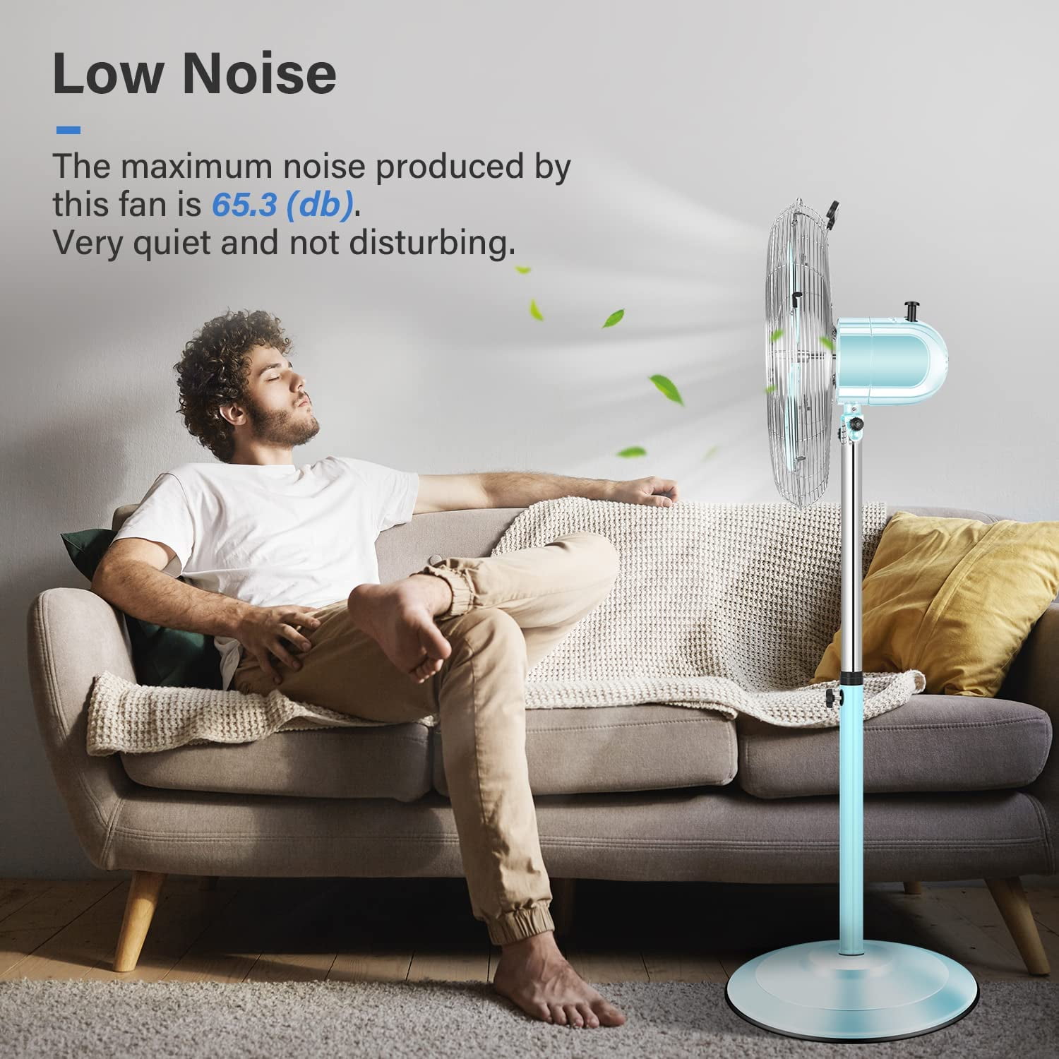 Infinipower 16 Stand Fan, Adjustable Heights, 3 Settings Speeds, Low Noise,  Durable Fan - Walmart.com