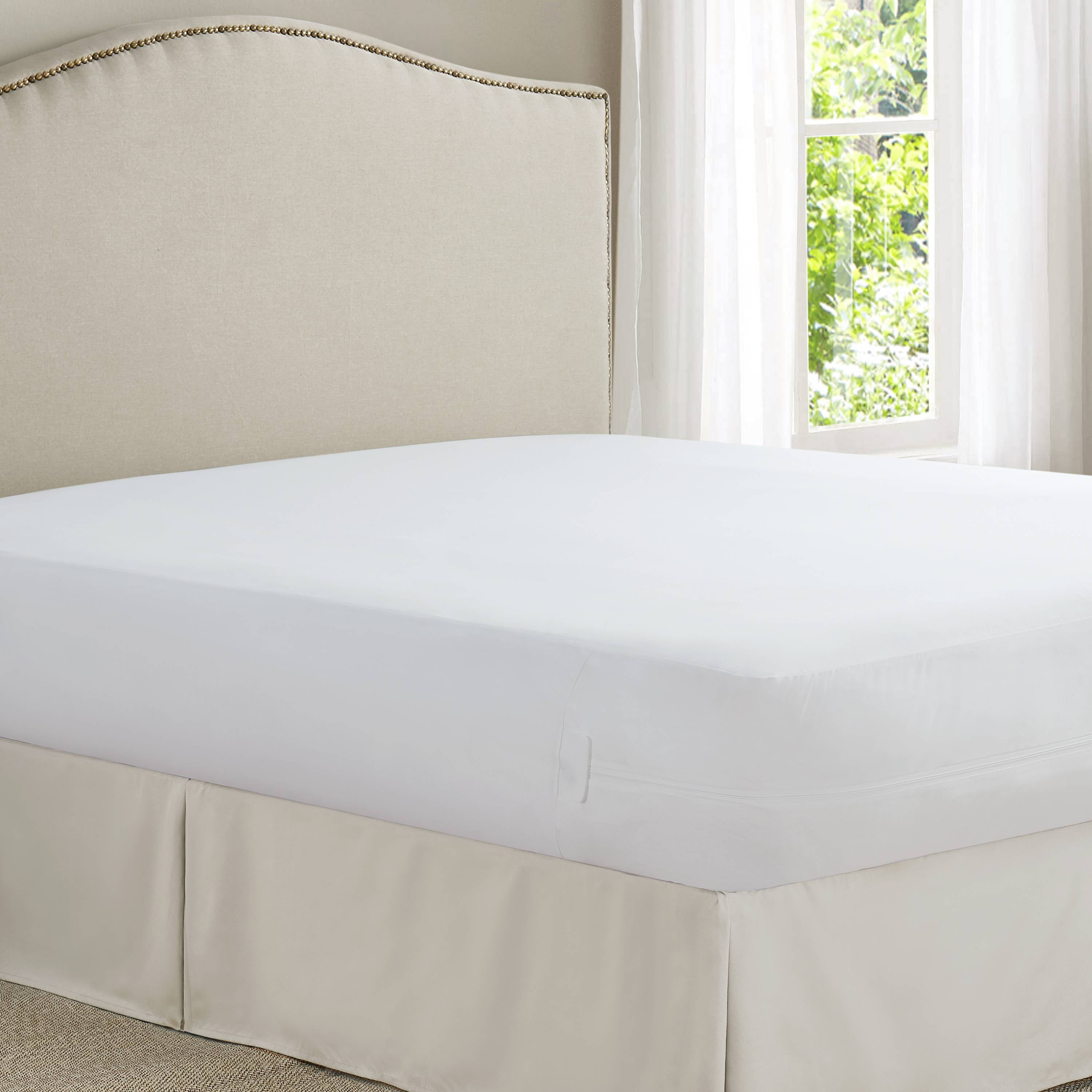 Super Clean Zippered Mattress Protector, Twin